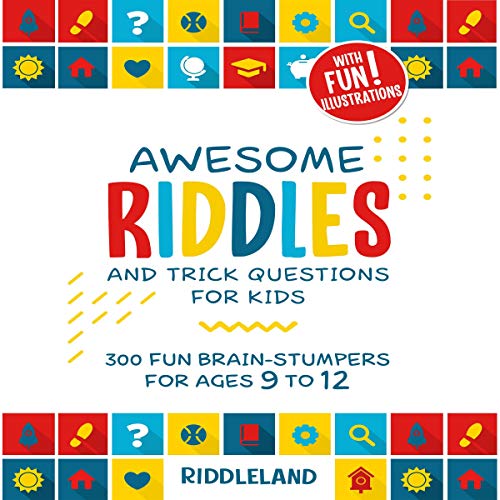 Cover of Awesome Riddles and Trick Questions for Kids