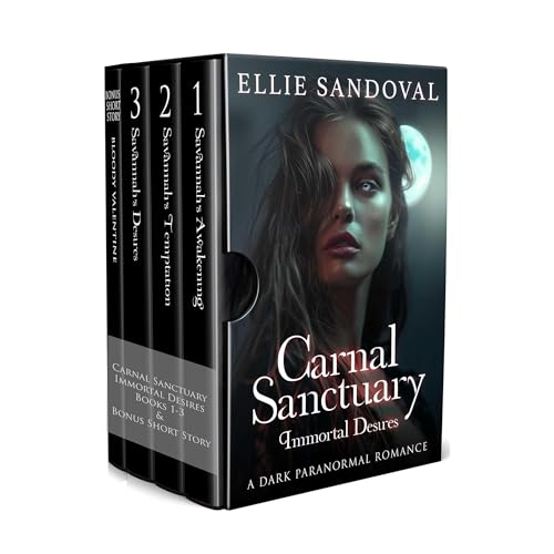 Cover of The Immortal Desires Trilogy: Carnal Sanctuary Books 1-3