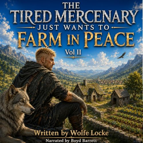 Cover of The Tired Mercenary Just Wants to Farm in Peace, Vol II