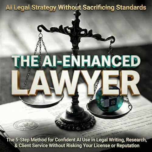 Cover of The AI-Enhanced Lawyer: AI Legal Strategy Without Sacrificing Standards