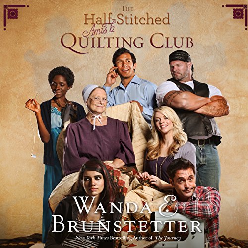 Cover of The Half-Stitched Amish Quilting Club
