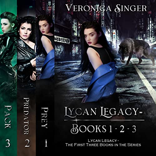 Cover of Lycan Legacy, Books 1, 2, 3