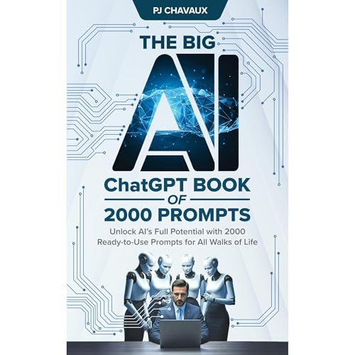 Cover of The Big AI ChatGPT Book of 2000 Prompts