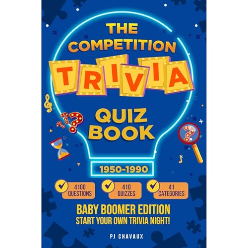 Cover of The Competition Trivia Quiz Book: Baby Boomer Edition