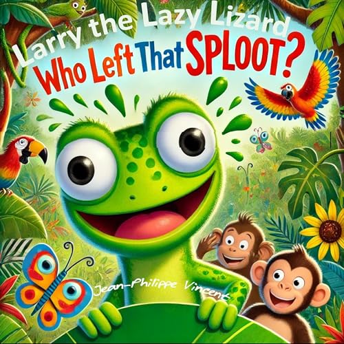 Cover of Larry the Lazy Lizard: Who Left That Sploot?