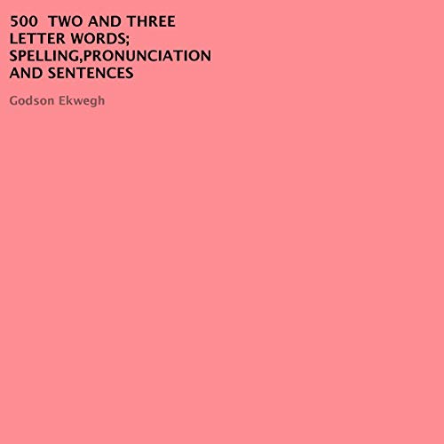 Cover of 500 Two and Three Letter Words