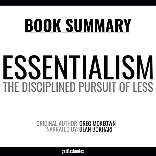 Cover of Summary: Essentialism by Greg McKeown