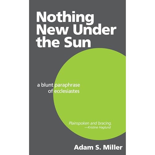 Cover of Nothing New Under the Sun: A Blunt Paraphrase of Ecclesiastes