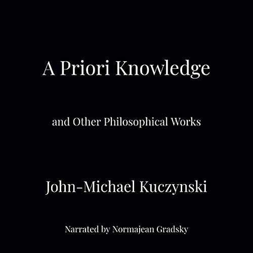 Cover of A Priori Knowledge