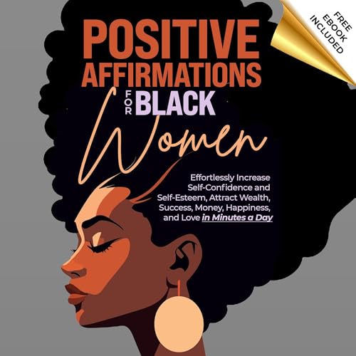 Cover of Positive Affirmations for Black Women
