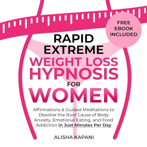 Cover of Rapid Extreme Weight Loss Hypnosis for Women