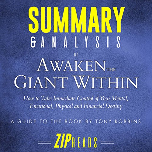 Cover of Summary & Analysis of Awaken the Giant Within