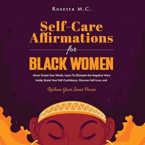 Cover of Self-Care Affirmations for Black Women