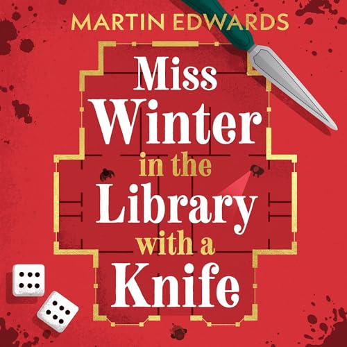 Cover of Miss Winter in the Library with a Knife