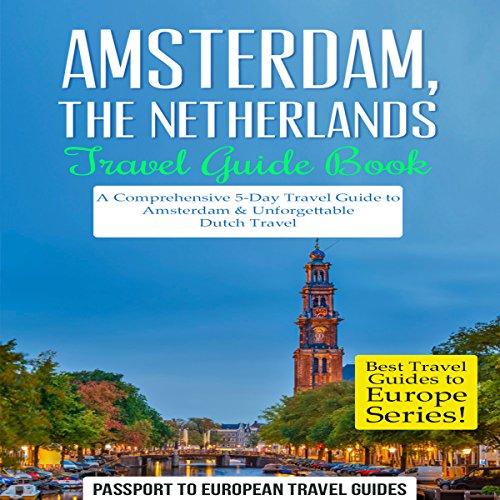 Cover of Amsterdam, Netherlands Travel Guide Book