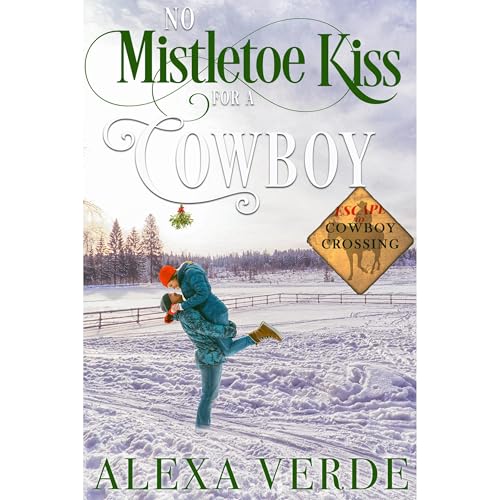 Cover of No Mistletoe Kiss for a Cowboy